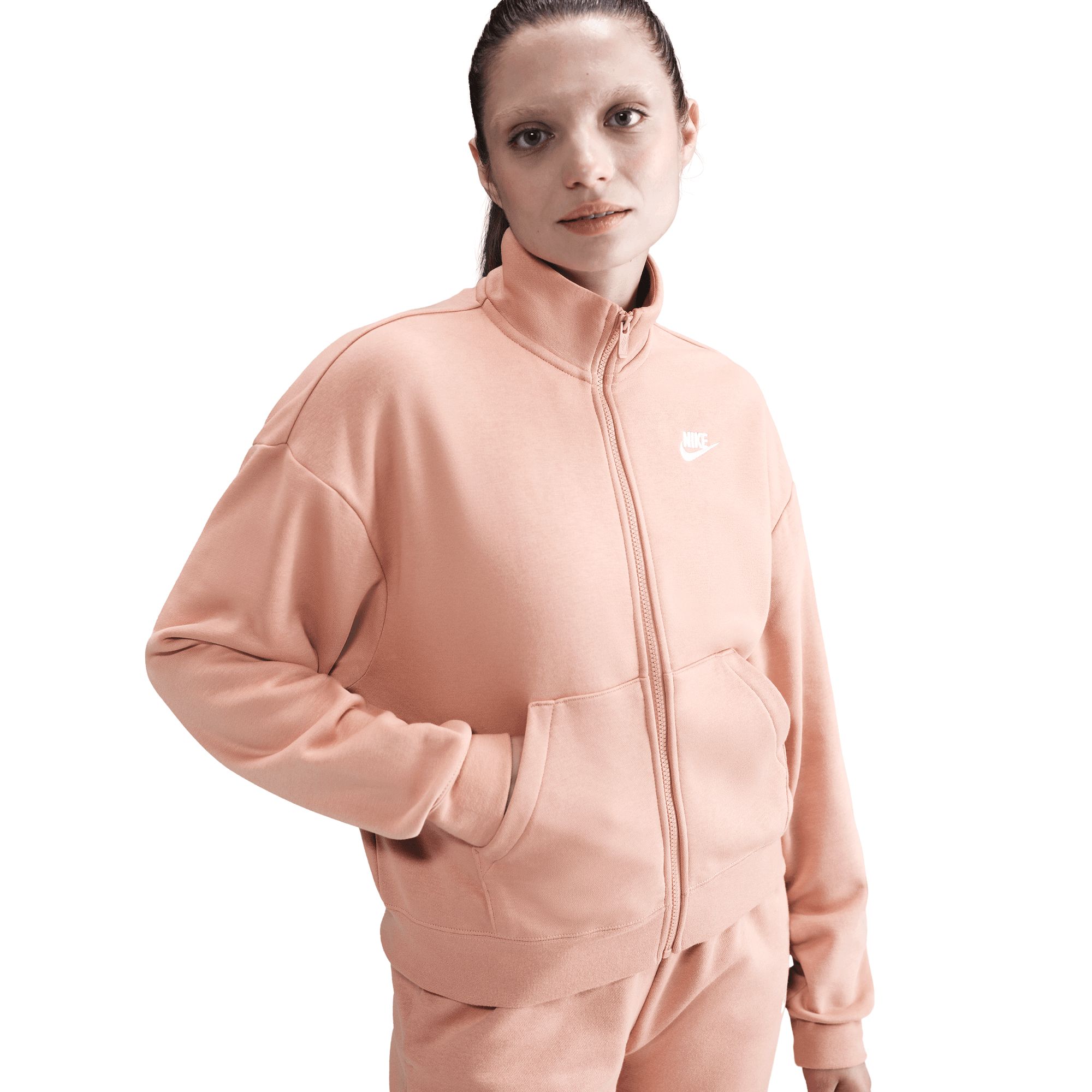 Nike Women's Club Fleece Loose Track Jacket