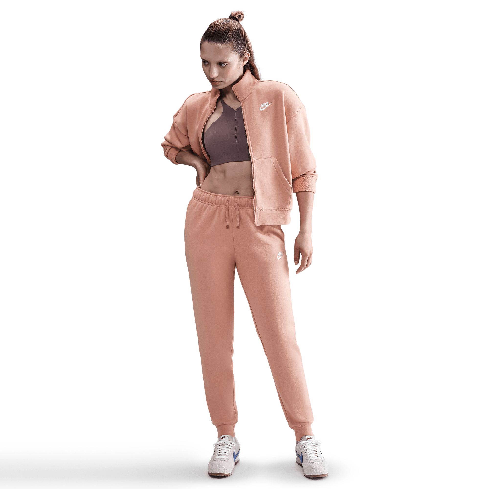 Nike Women's Club Fleece Loose Track Jacket