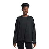 Nike Women's Zenvy Dri-FIT Long Sleeve Shirt Front_Flat