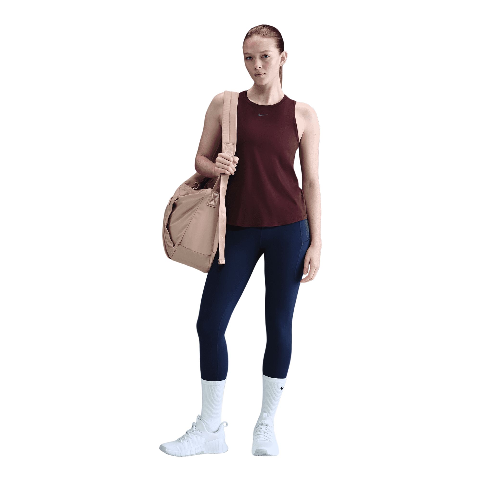 Nike Women's One High-waisted 7/8 Pocket Leggings with Dri-FIT Technology