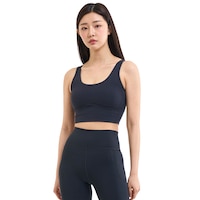 Under Armour Women's Meridian Fitted Bra Tank Front_Angled_Left