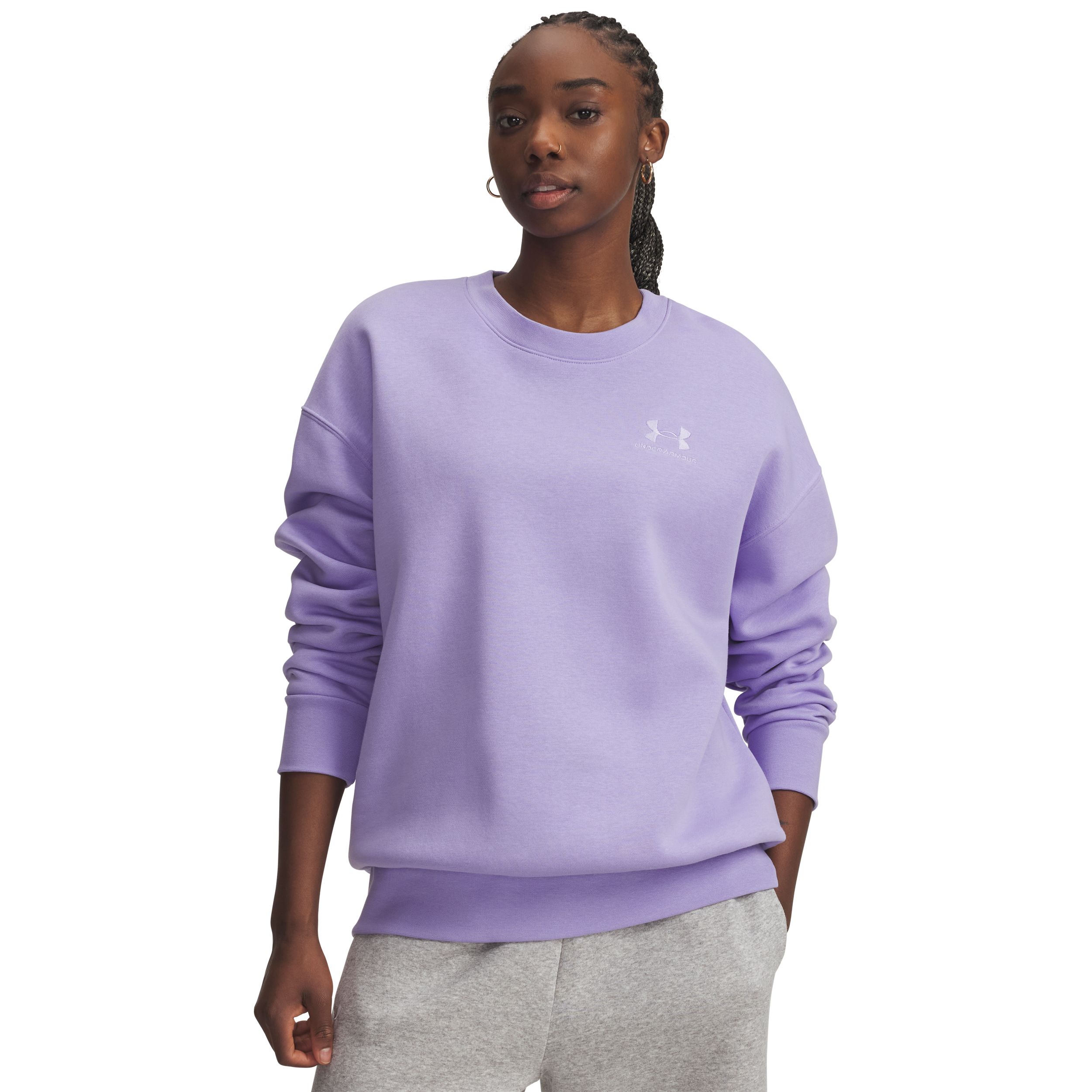 Under Armour Women's Essential OS Crew Sweatshirt