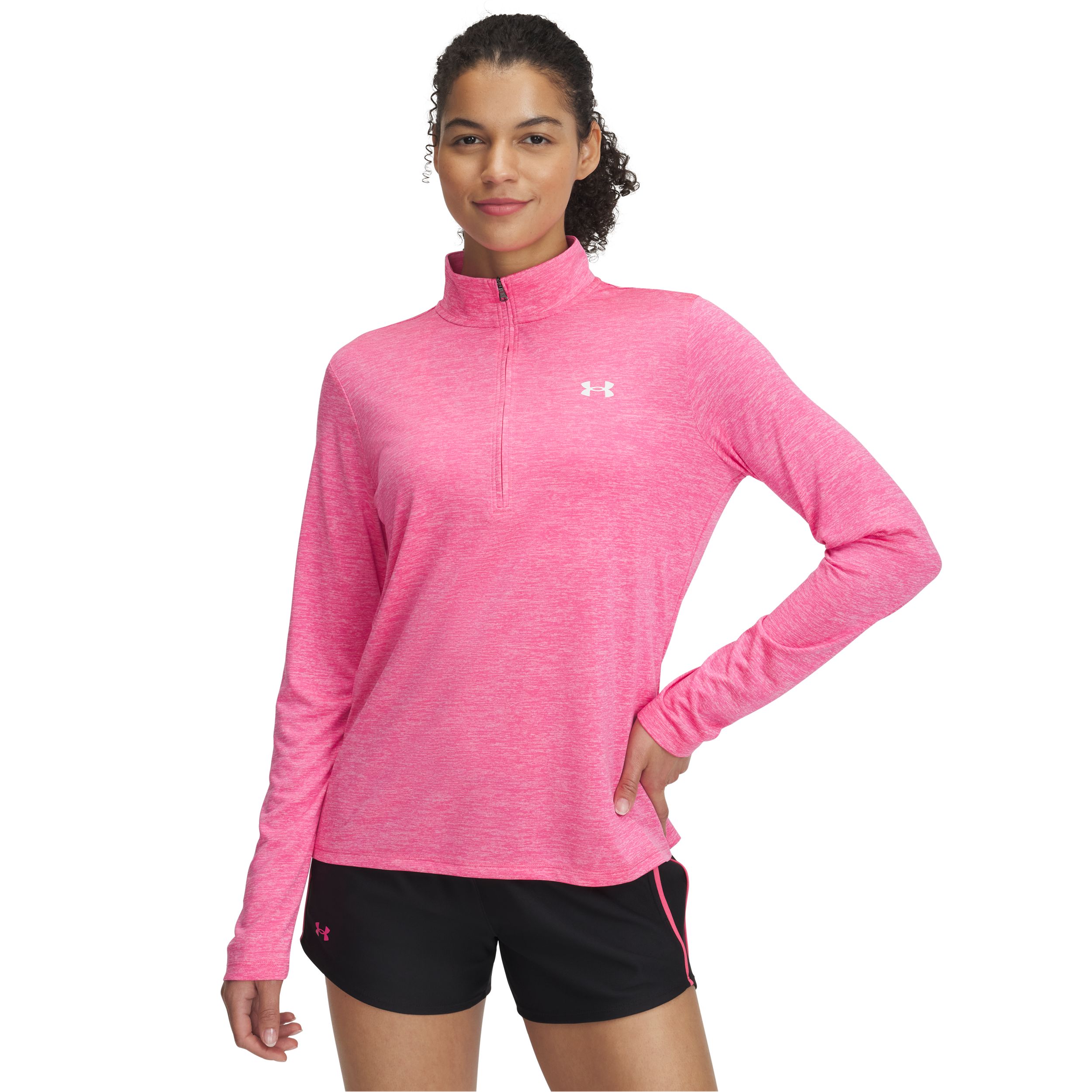 Under Armour Women's Tech 1/4 Zip Long Sleeve Top