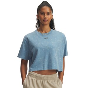 Under Armour Women's Wash Logo Boxy Crop T-Shirt