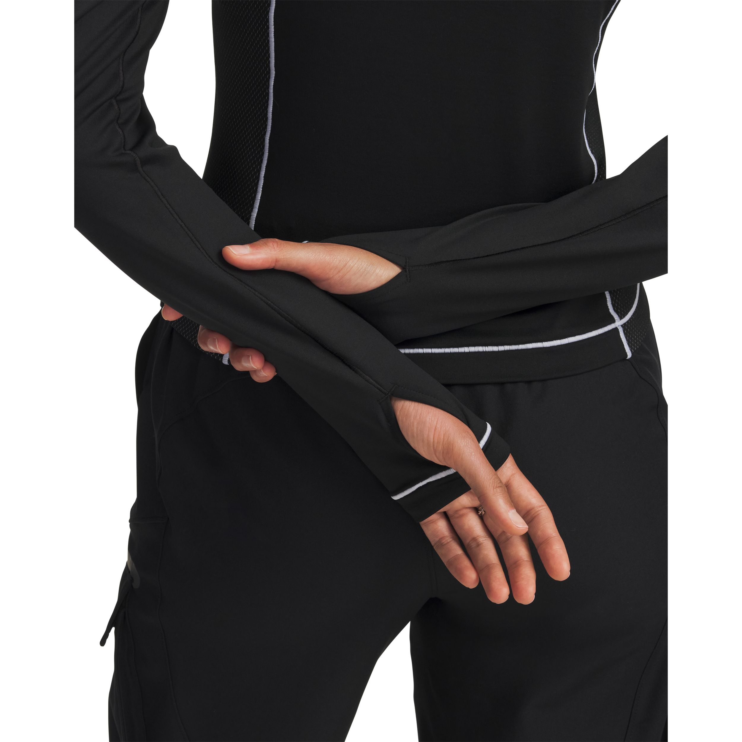 Under Armour Women's Coldgear© Texture 1/2 Zip Baselayer Top