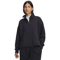 Under Armour Women's Armour Fleece® Athletic Top Front_Flat