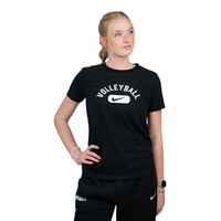 Nike Women's Volleyball Disc Dri-FIT T-Shirt Front_Flat