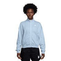 Nike Women's Club Fleece Loose Track Jacket Front_Flat