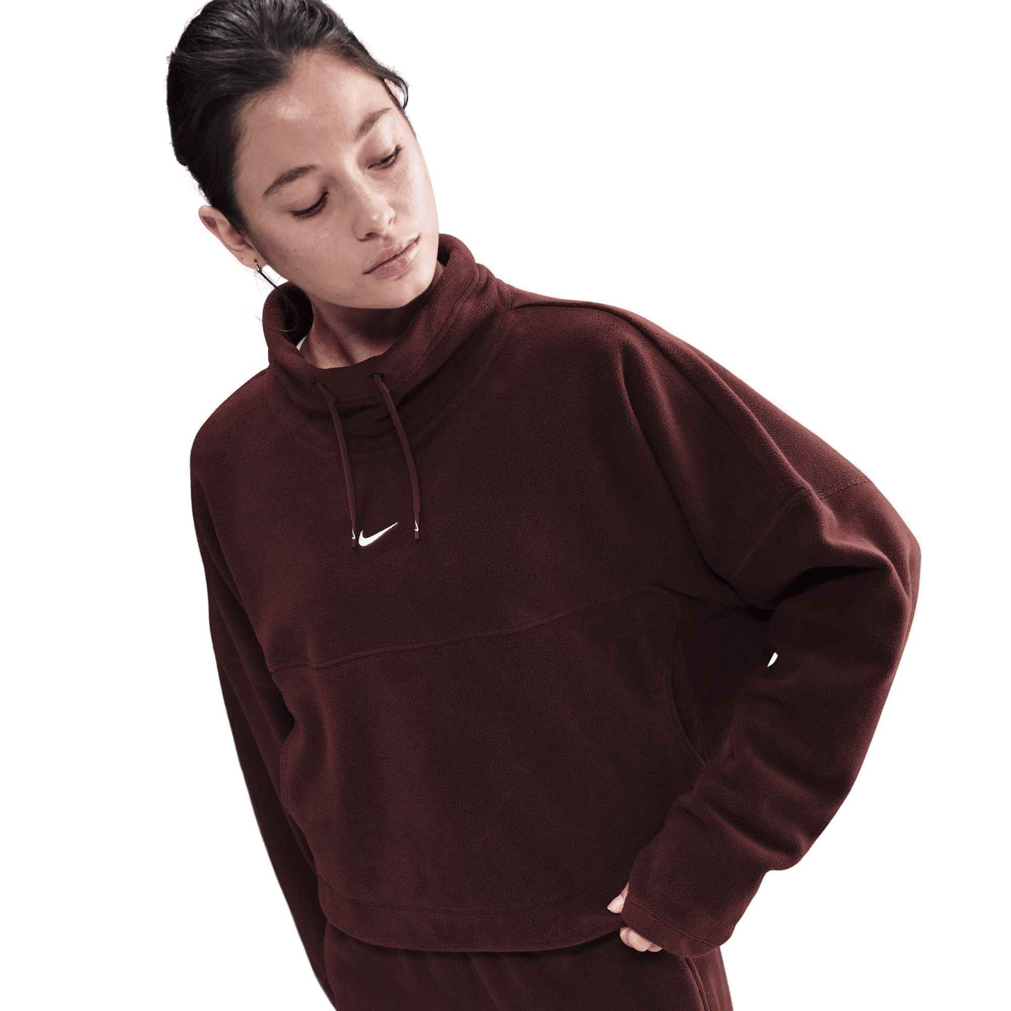 Nike Women's One Treefleece Polar Long Sleeve Top