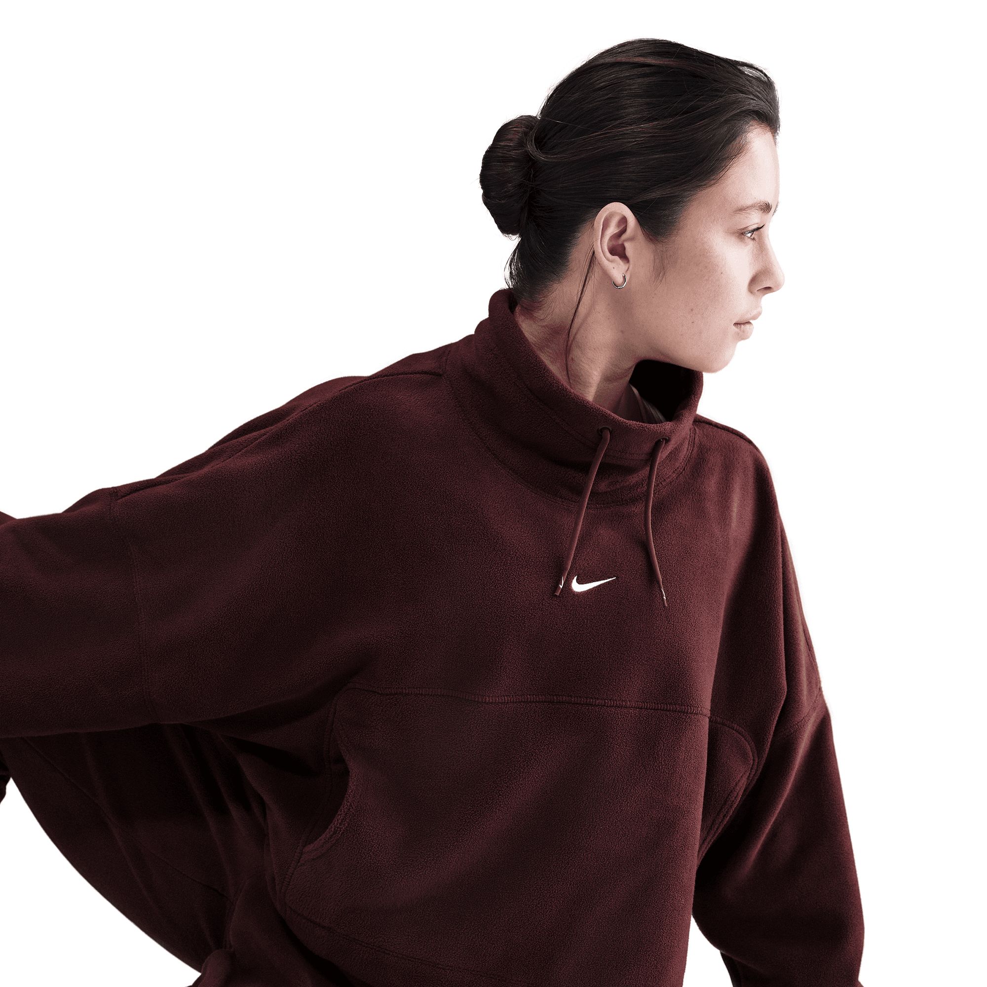 Nike Women's One Treefleece Polar Long Sleeve Top