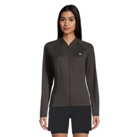 Diamondback Women's Nimbus Full Zip Long Sleeve Top Front_Flat