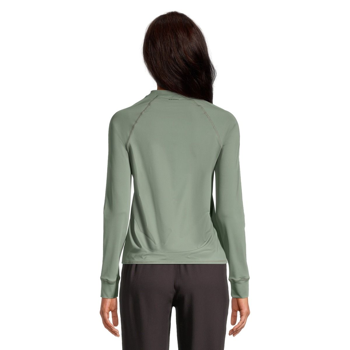 Ripzone Women's 1/2 Zip Long Sleeve Rashguard UPF 50