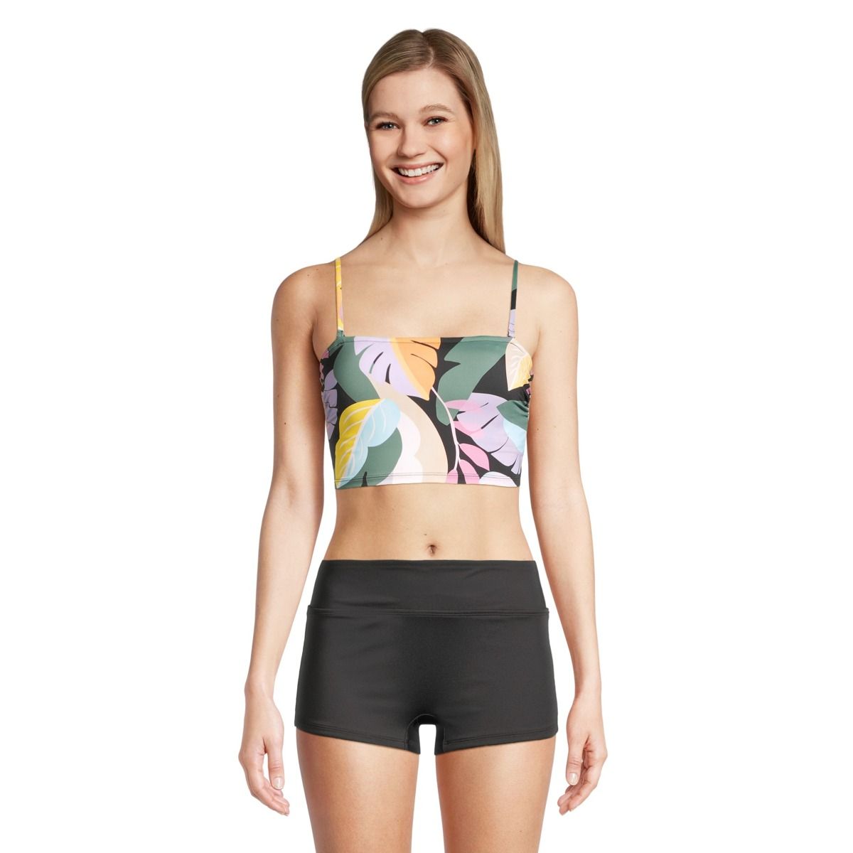 Ripzone Women's Bandeau Bikini Top with Removable Pads