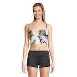 Ripzone Women's Bandeau Bikini Top with Removable Pads Front_Flat