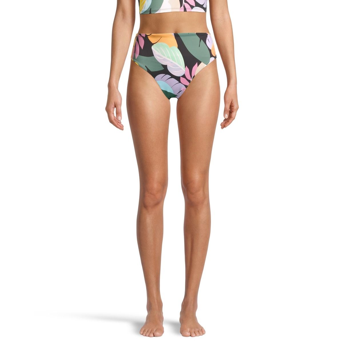 Ripzone Women's High Waist Bikini Bottom Full Coverage