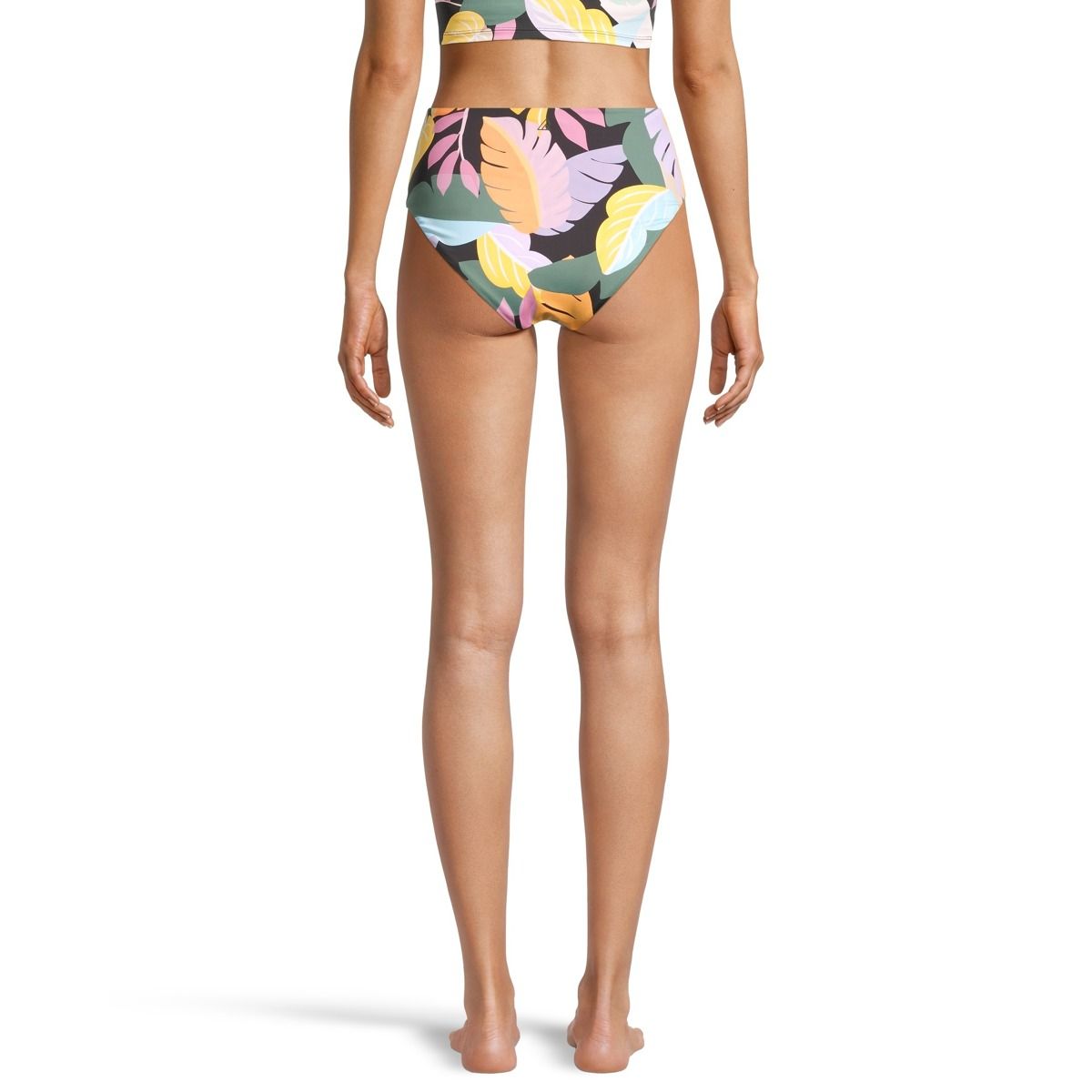 Ripzone Women's High Waist Bikini Bottom Full Coverage