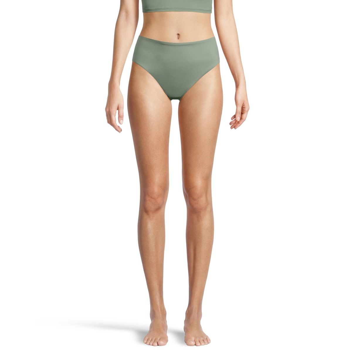 Ripzone Women's High Waist Bikini Bottom Full Coverage