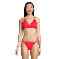 Ripzone Women's Fuller Cup Wrap Front Bikini Top