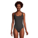Ripzone Women's Strappy Ribbed Knit One Piece Swimsuit Front_Flat