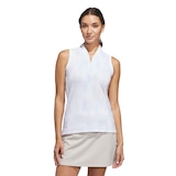 adidas Golf Women's Printed Polo Tank Front_Flat