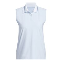Adidas Golf Women's Knit Golf Polo T-shirt Front_Flat