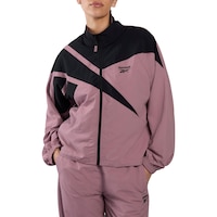 Reebok Women's Vector Retro Track Jacket Front_Flat