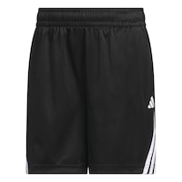 adidas Women's Legends 3-stripe Athletic Shorts Front_Flat