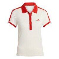 adidas Women's Heritage Polo T-Shirt Front_Flat
