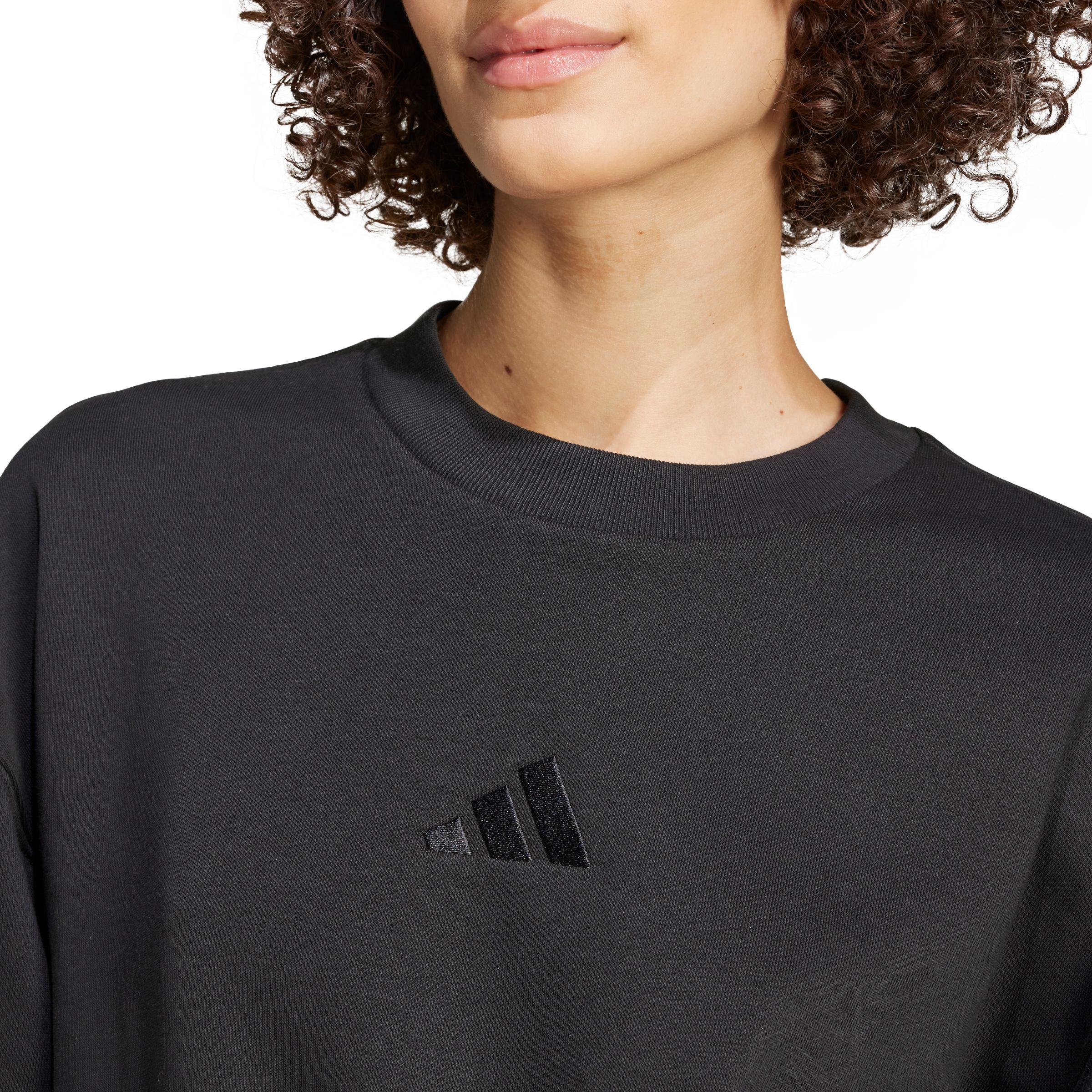 adidas Women's Cotton Fleece Sweatshirt
