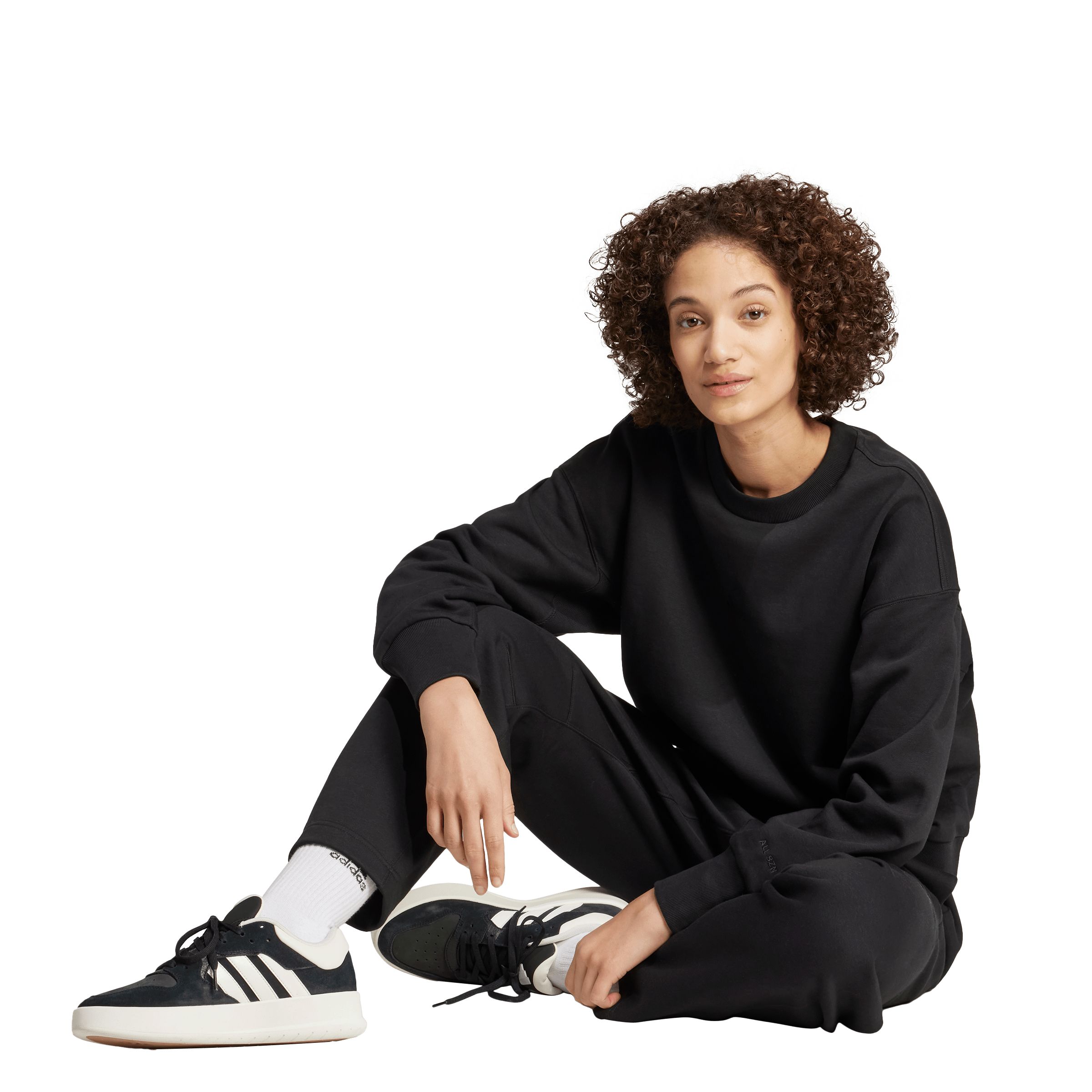 adidas Women's Cotton Fleece Sweatshirt