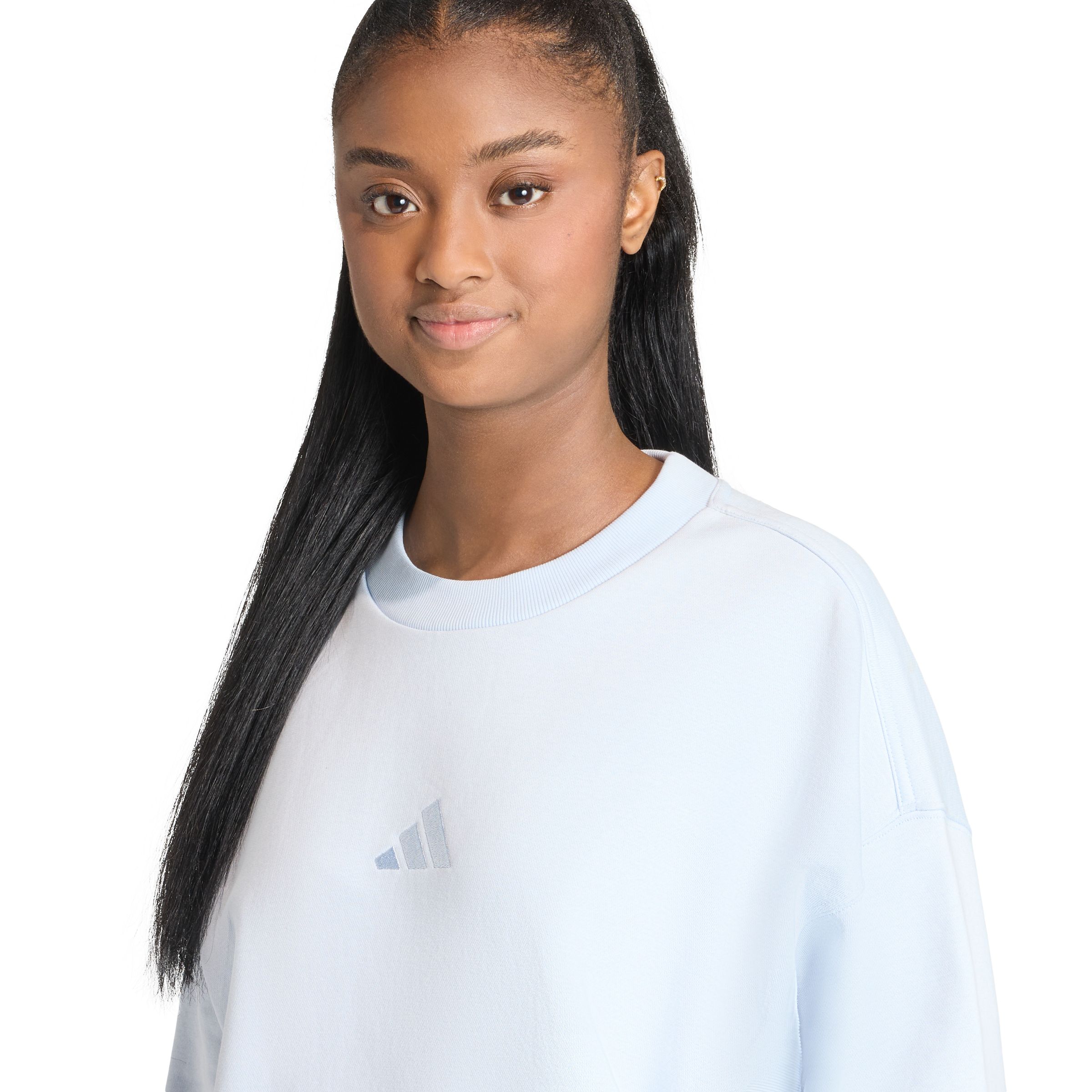 adidas Women's Cotton Fleece Sweatshirt