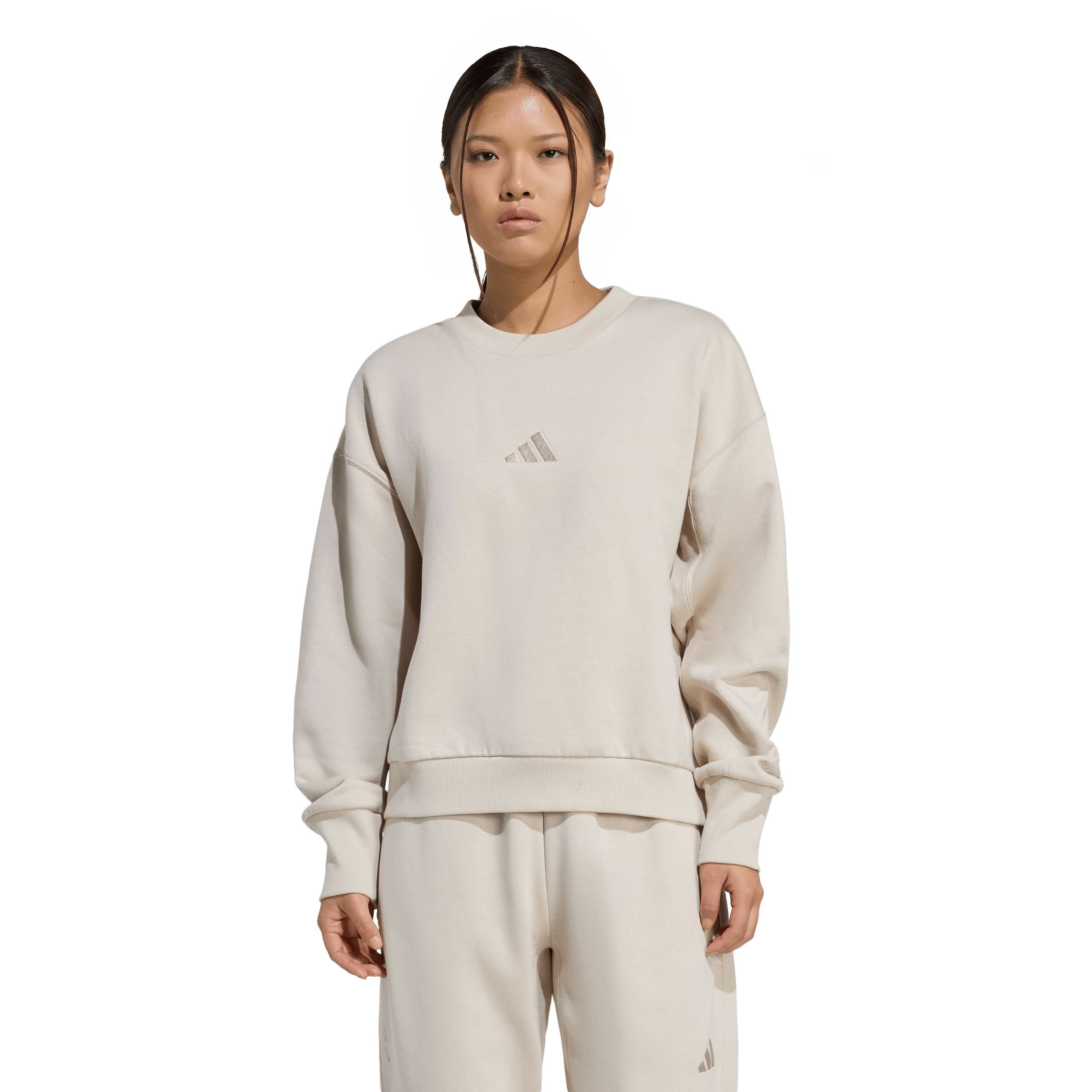 adidas Women's Cotton Fleece Sweatshirt