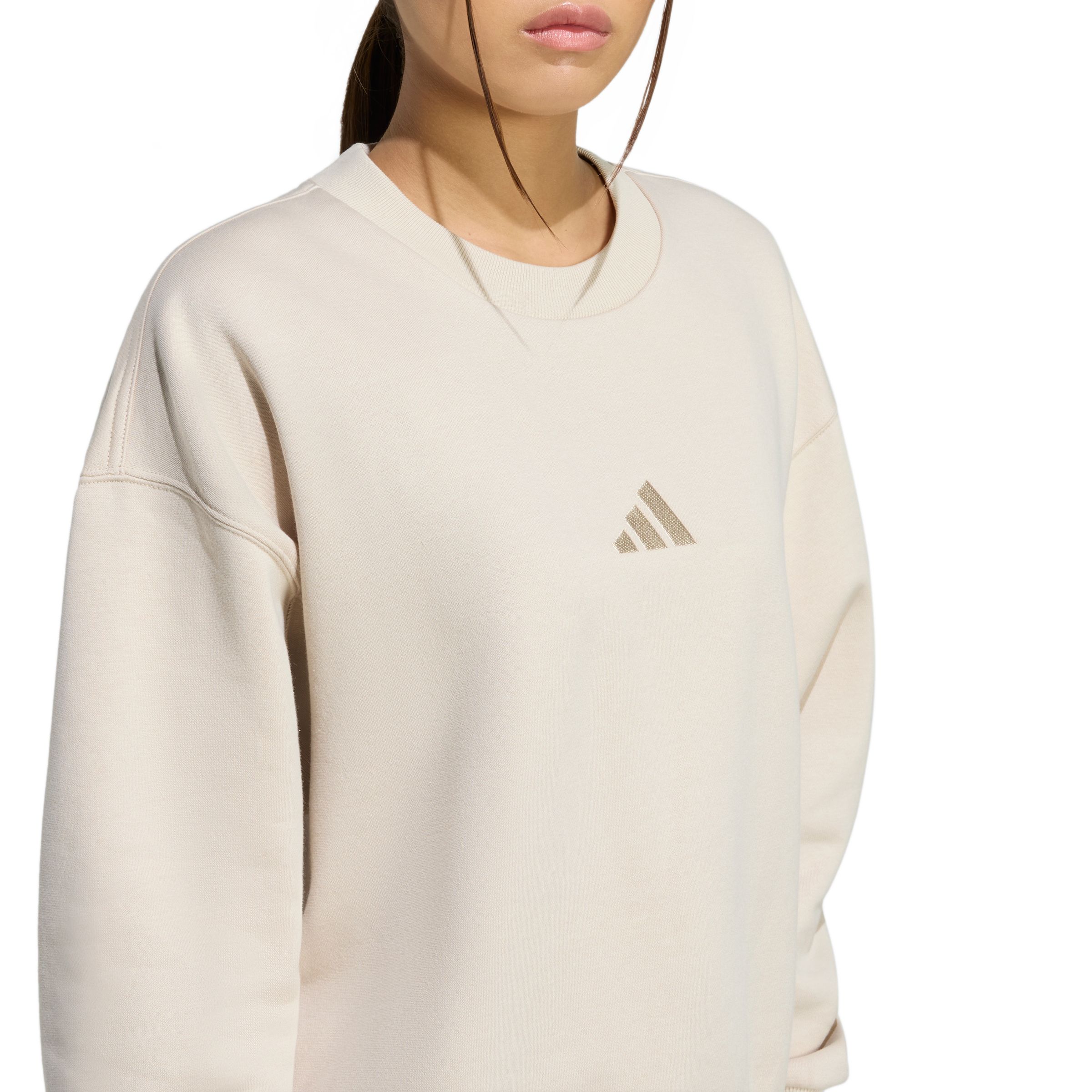 adidas Women's Cotton Fleece Sweatshirt