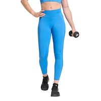 adidas Women's Optime 3-Stripes 7/8 Tights Front_Flat