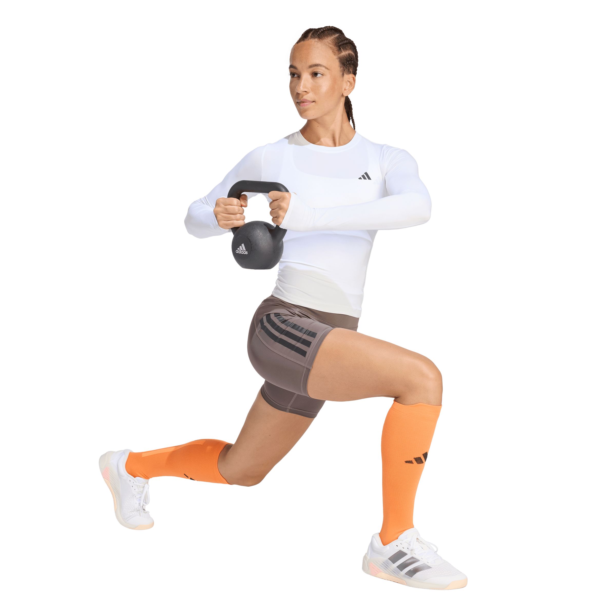 adidas Women's Optime 3-Stripes Shorts