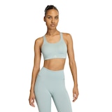 adidas Women's Optime High Support Sports Bra for Intense Workouts Front_Flat
