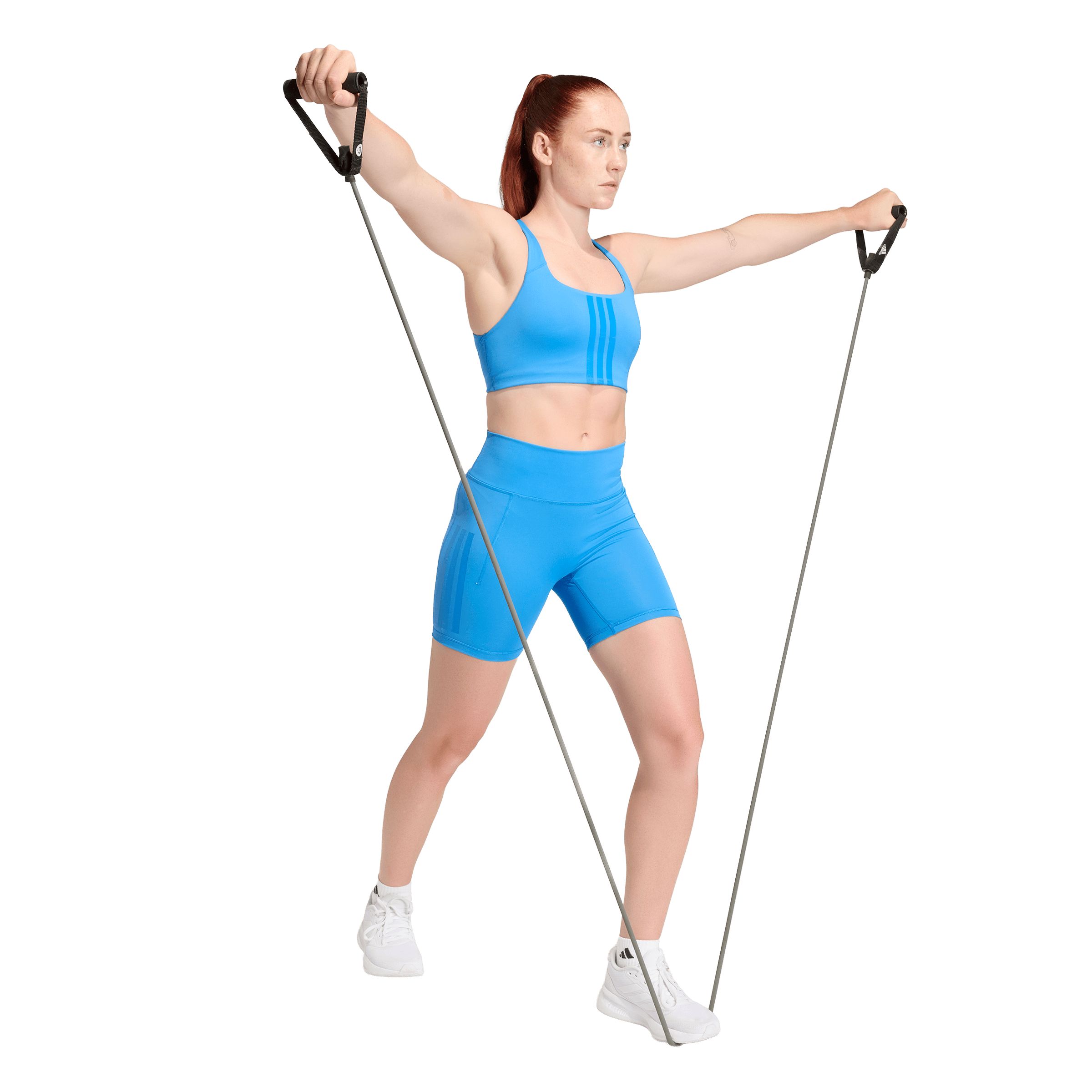 adidas Women's Optime 3-stripes Medium Support Sports Bra
