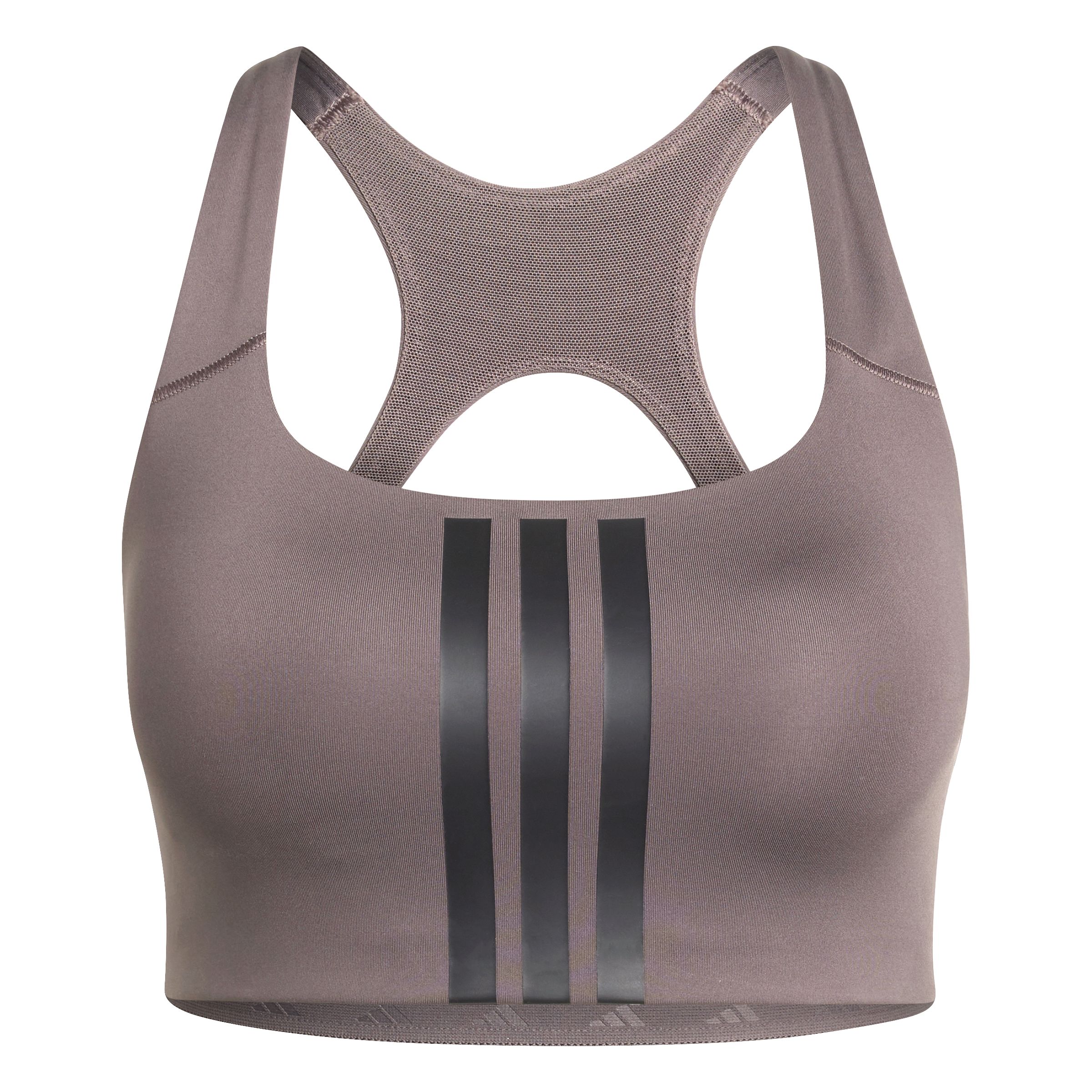 adidas Women's Optime 3-Stripes Medium Sports Bra