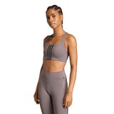 adidas Women's Optime 3-stripes Medium Support Sports Bra Front_Angled_Left