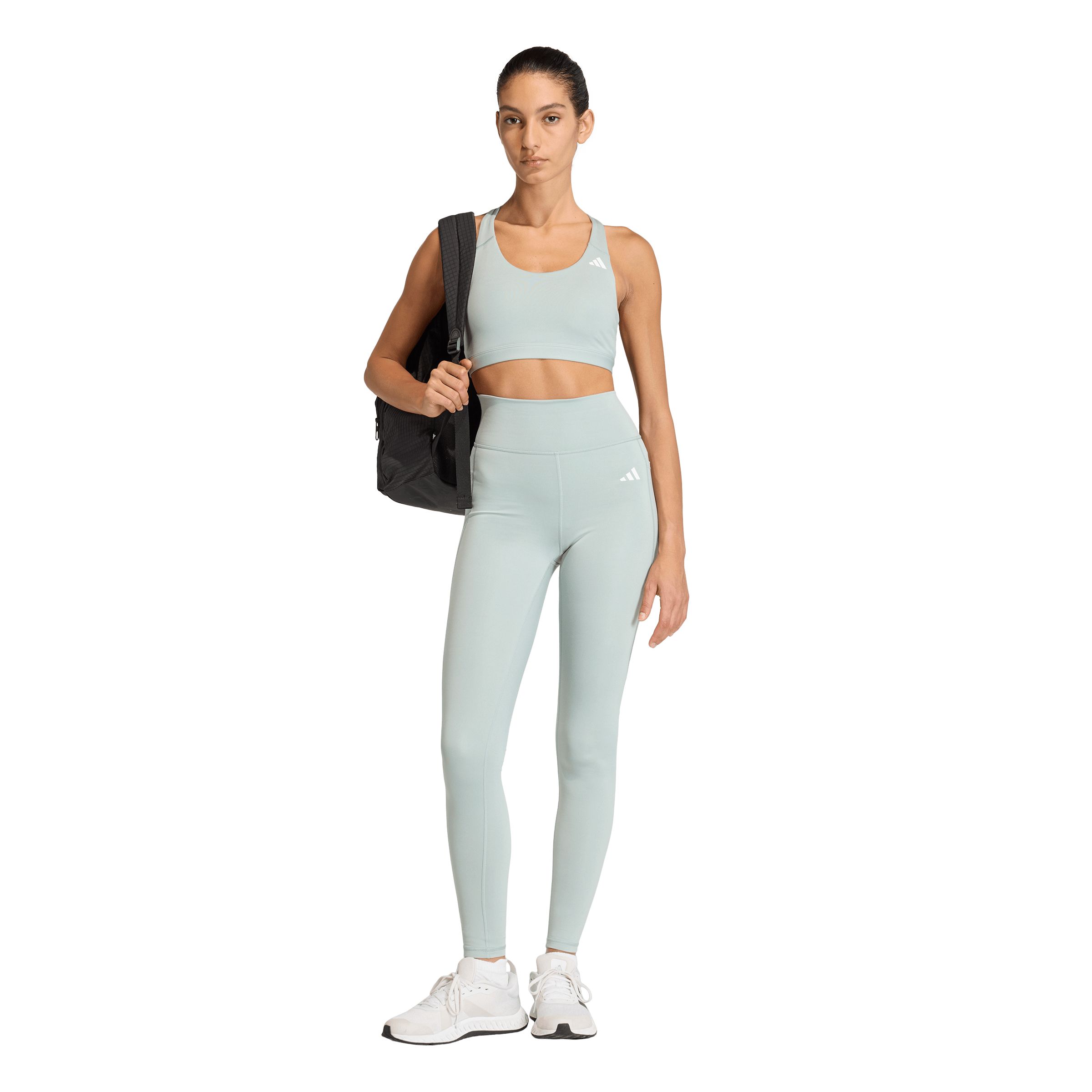 adidas Women's Optime Essentials Medium Sports Bra