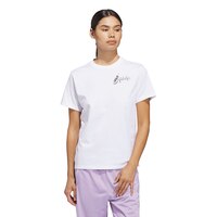 adidas Women's Graphic Pilates T-Shirt Front_Flat