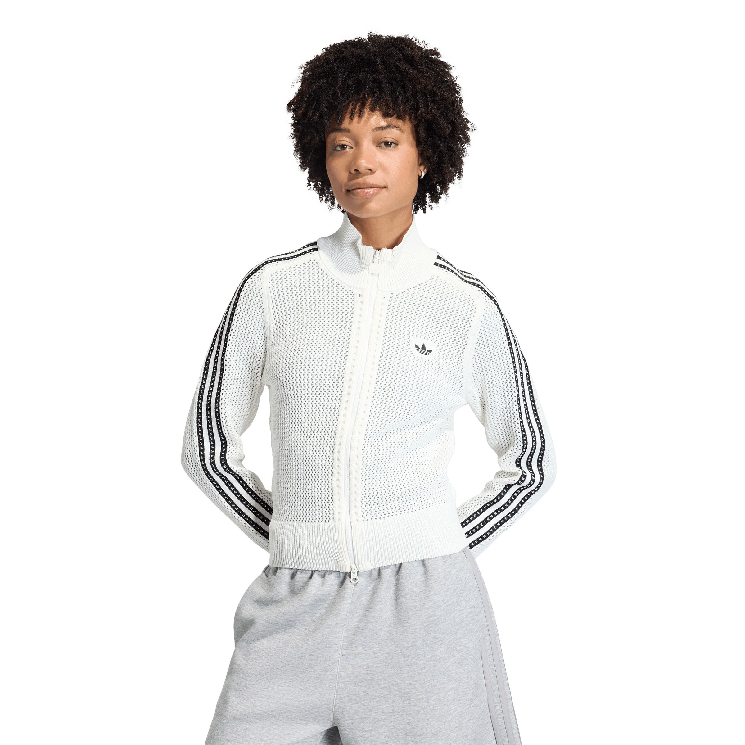 adidas Originals Women's Crochet Track Jacket