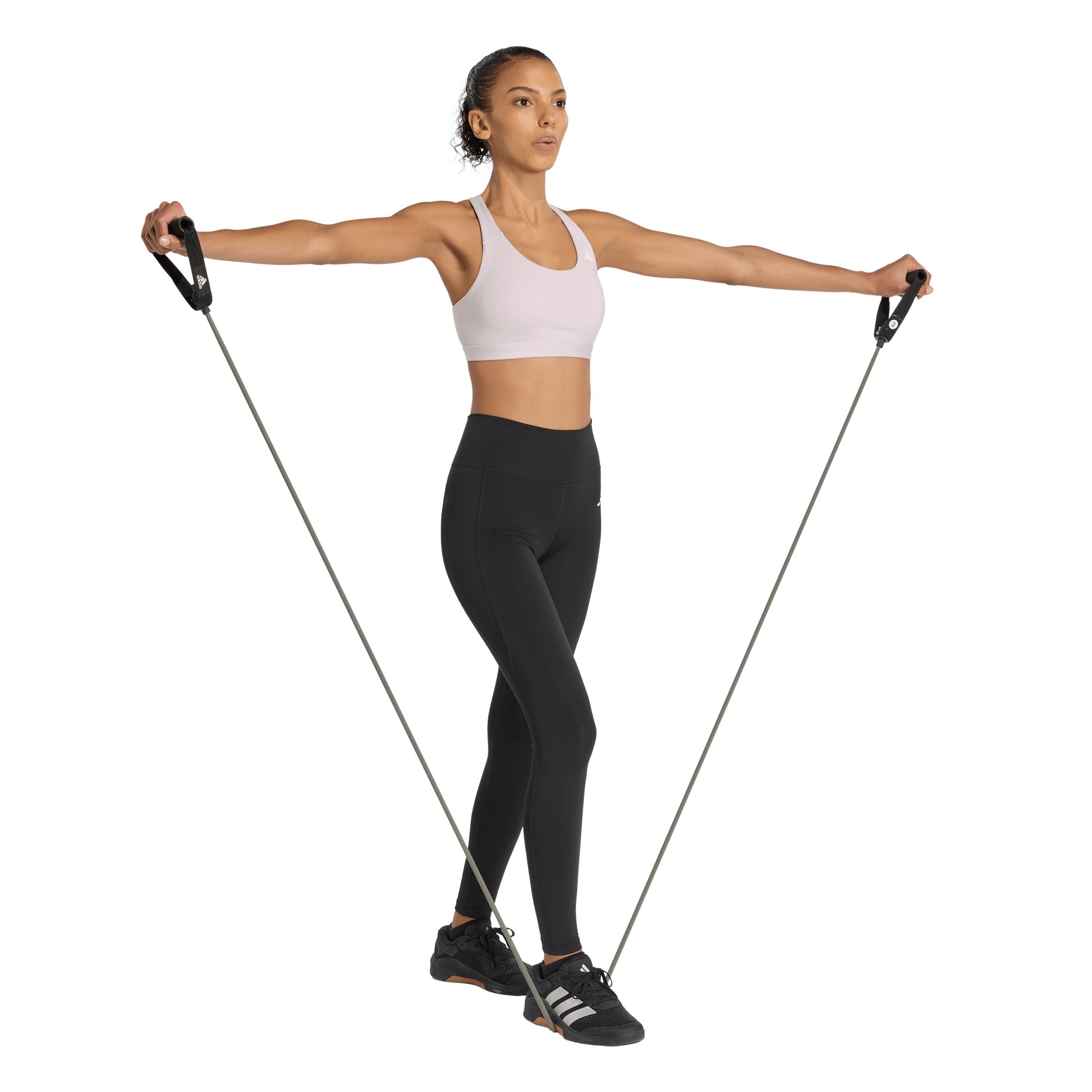 adidas Women's Optime Essentials Medium Sports Bra