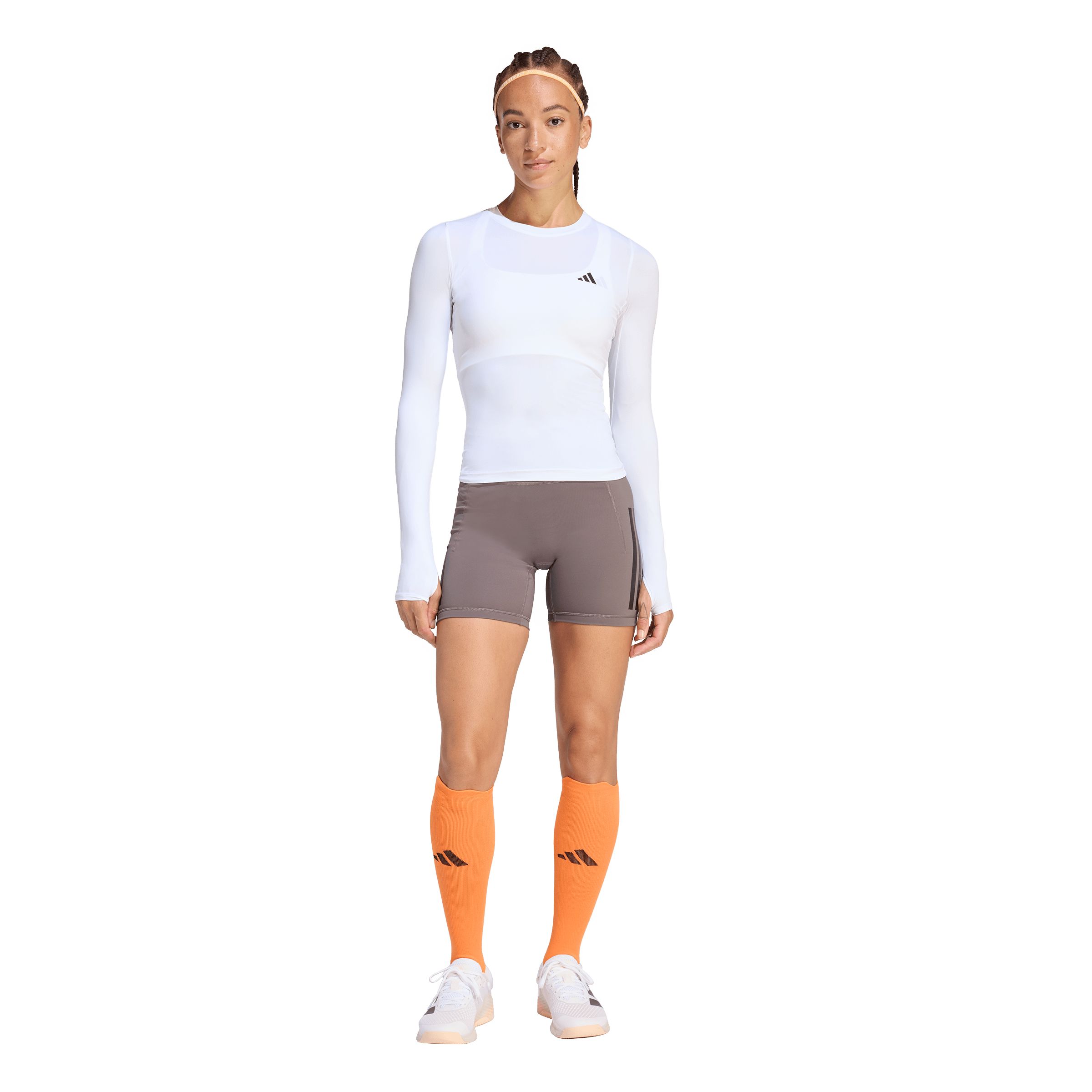 adidas Women's Power Essentials Compression Long Sleeve Shirt