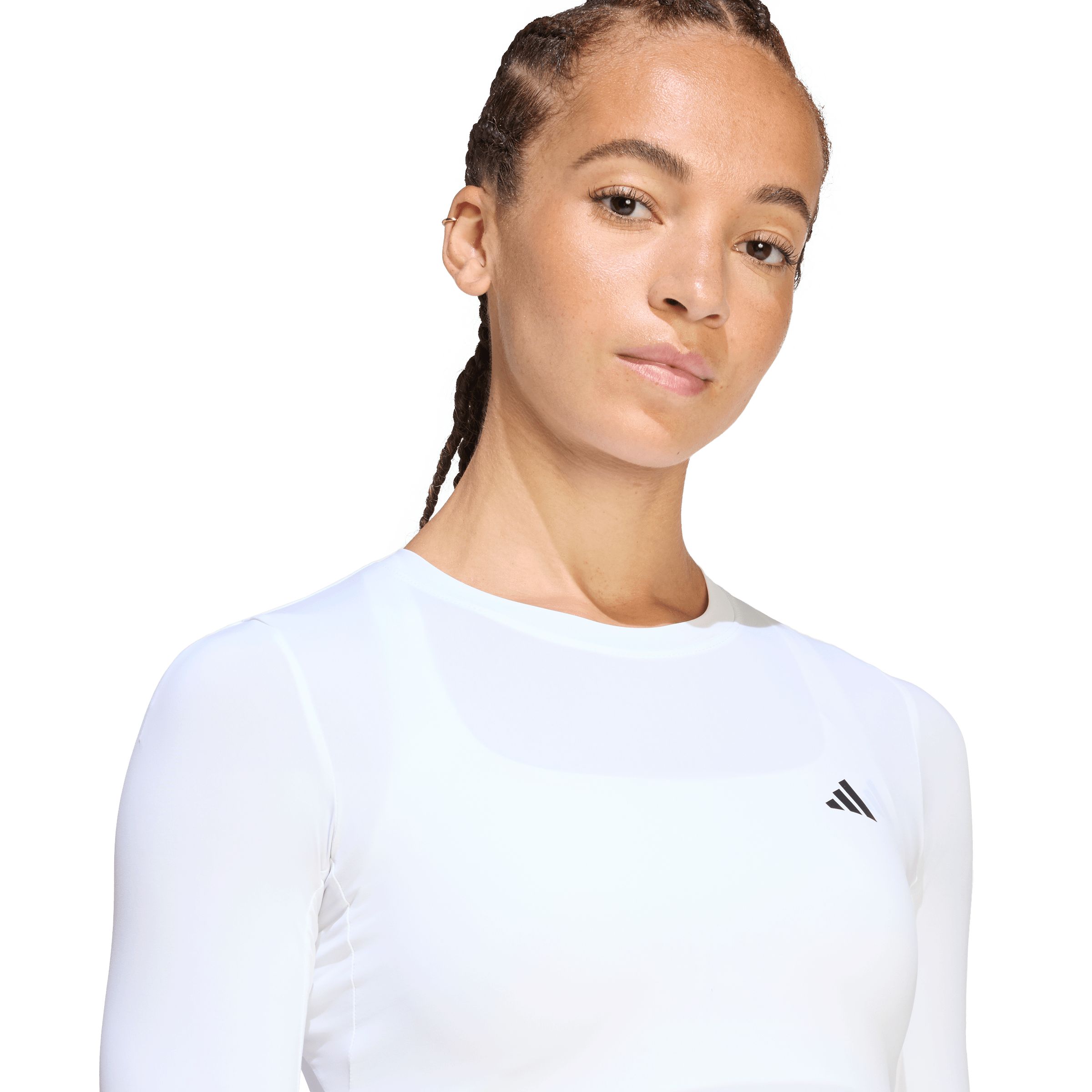 adidas Women's Power Essentials Compression Long Sleeve Shirt