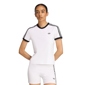 adidas Originals Women's 3-stripes Cotton Athletic T-shirt