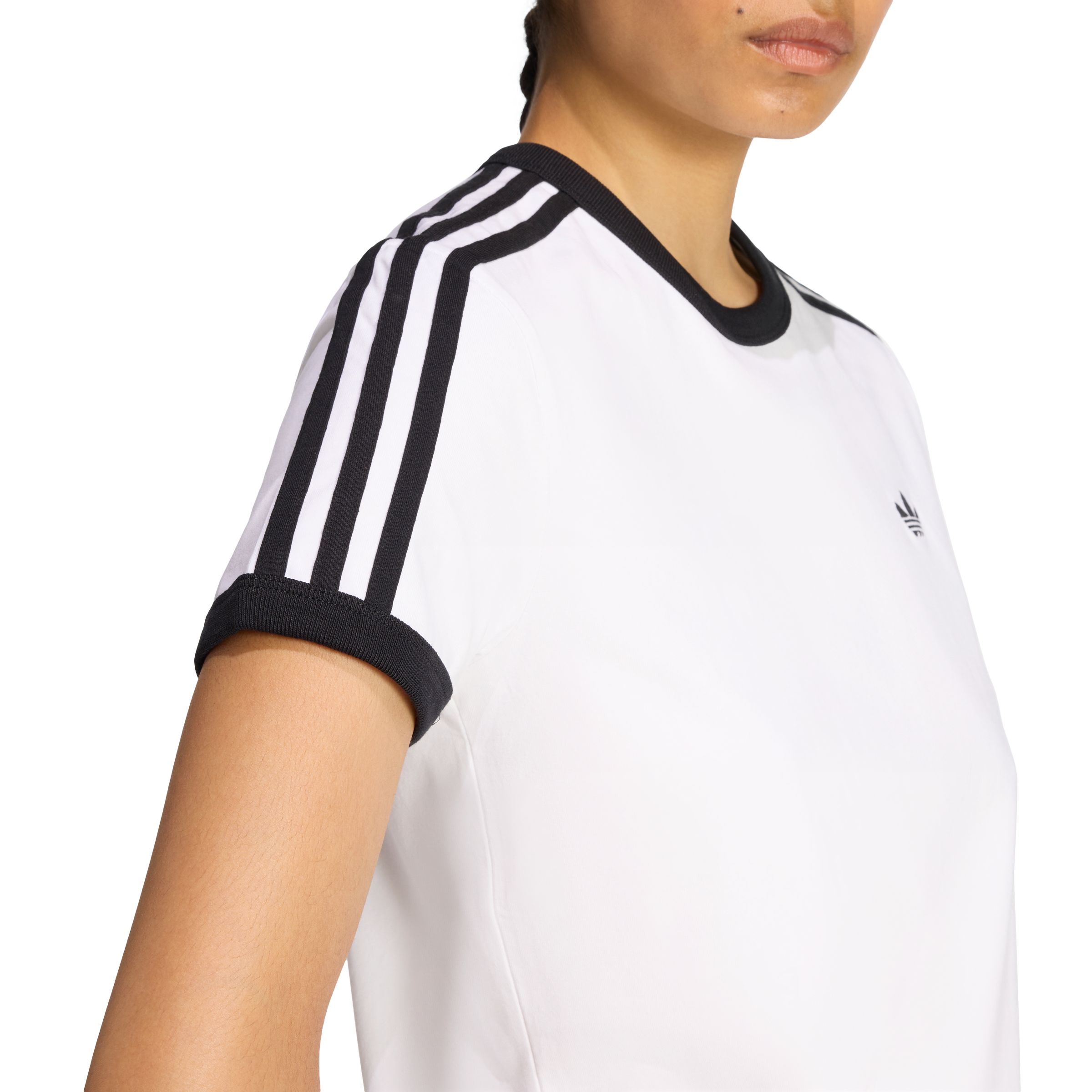 adidas Originals Women's 3-stripes Cotton Athletic T-shirt