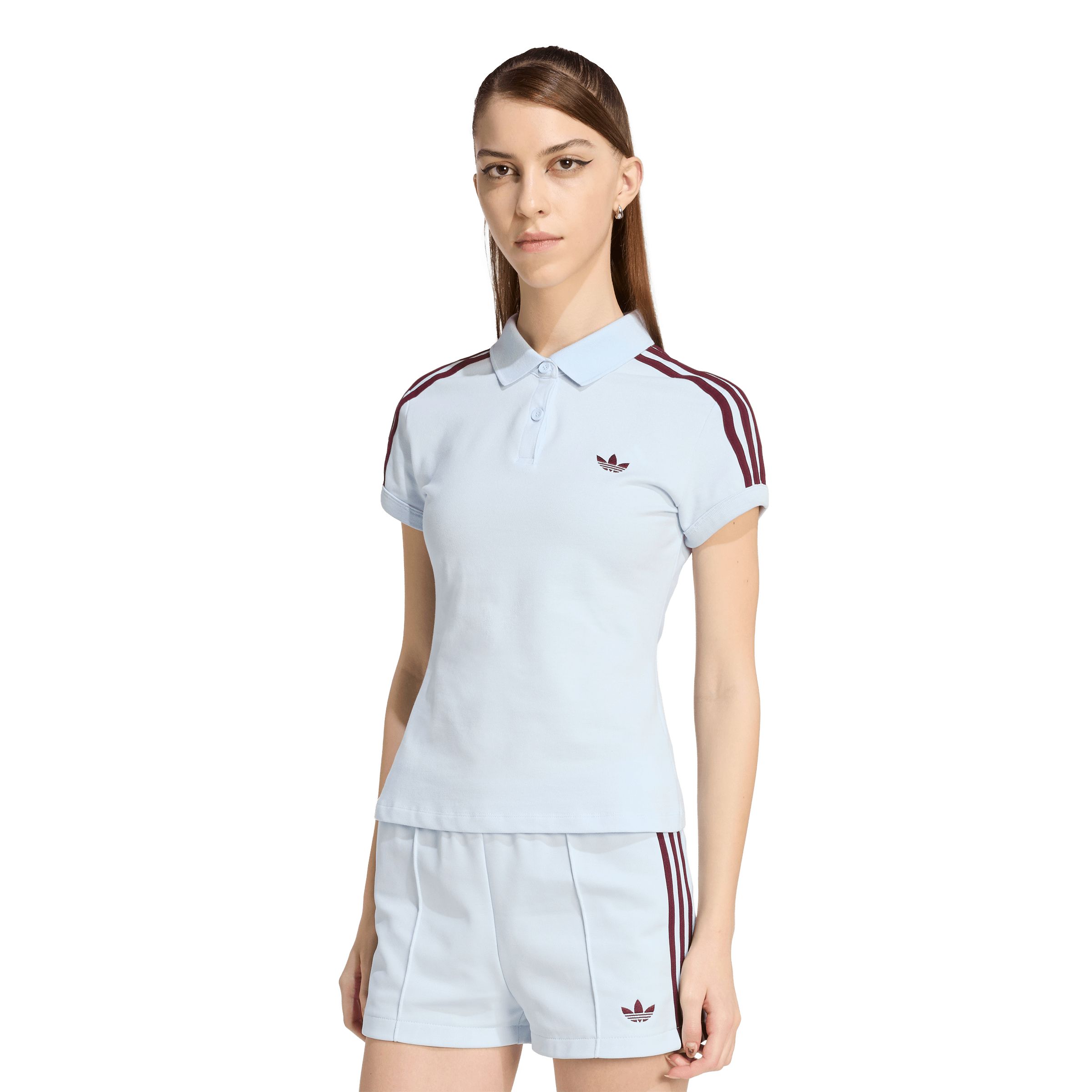 adidas Originals Women's 3-Stripes Polo T-Shirt