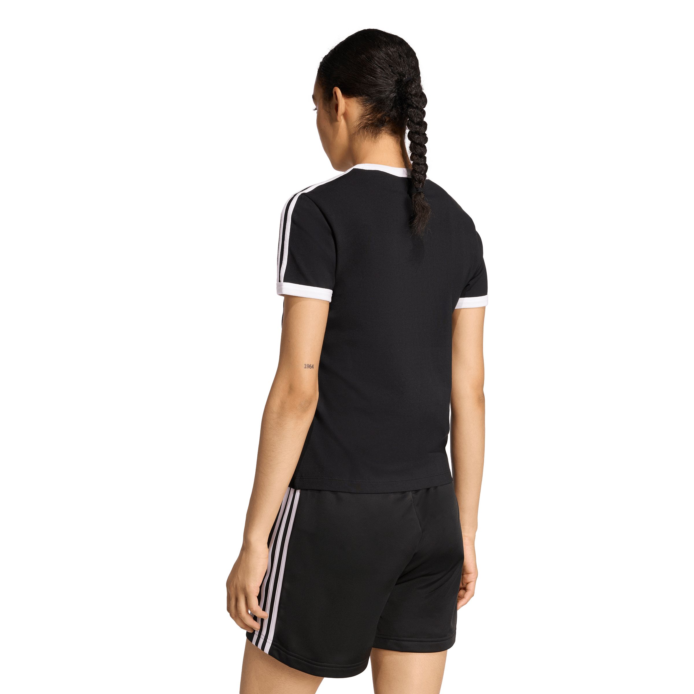 adidas Originals Women's 3-stripes Cotton Athletic T-shirt