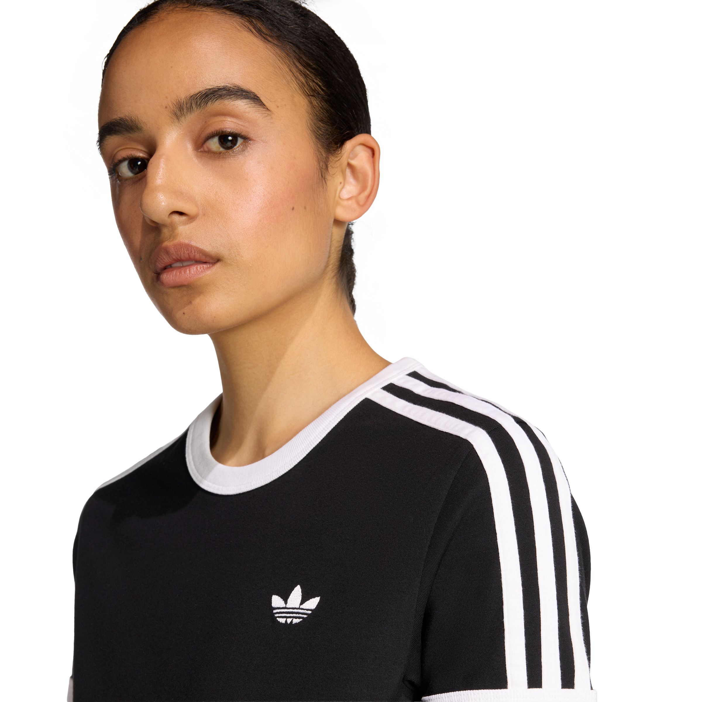 adidas Originals Women's 3-stripes Cotton Athletic T-shirt